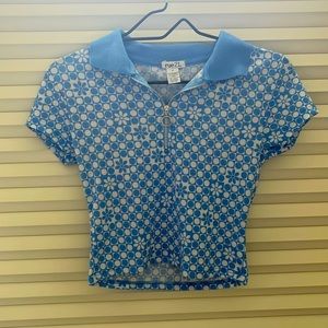 super cute rue 21 blue top!